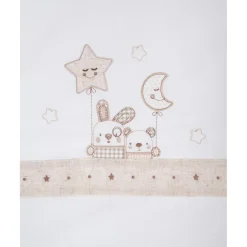 Prenatal Set de cuna/carrito – juego de 3 piezas de sábanas