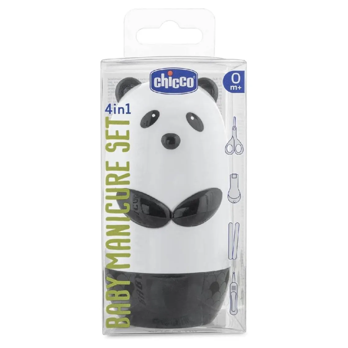 CHICCO Set de manicura - Oso Panda