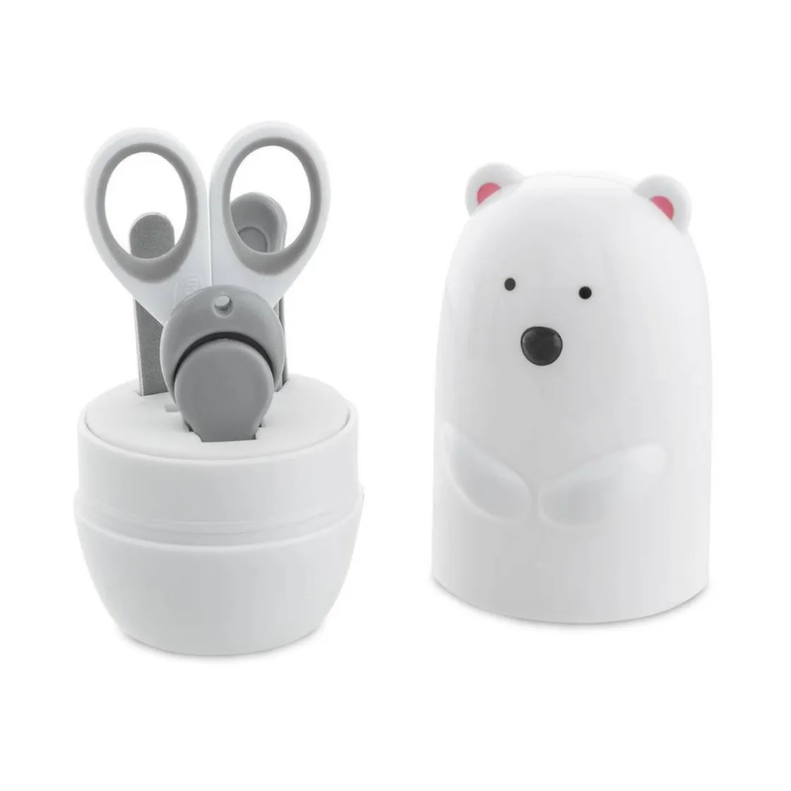 CHICCO Set de manicura - Oso Polar