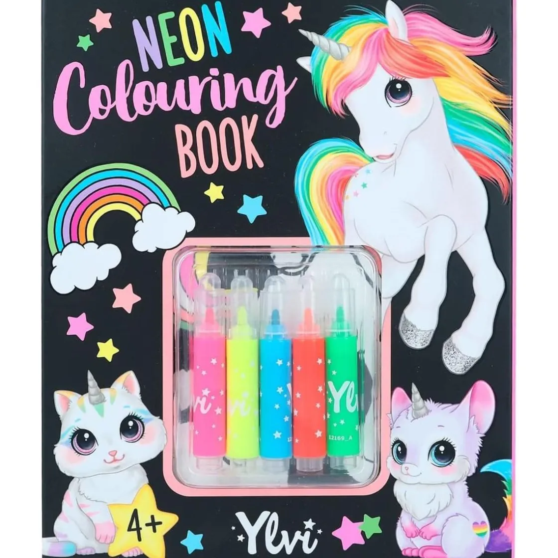 DEPESCHE Set libro de colorear neón Ylvi* Estilo De Vida