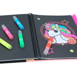 DEPESCHE Set libro de colorear neón Ylvi* Estilo De Vida