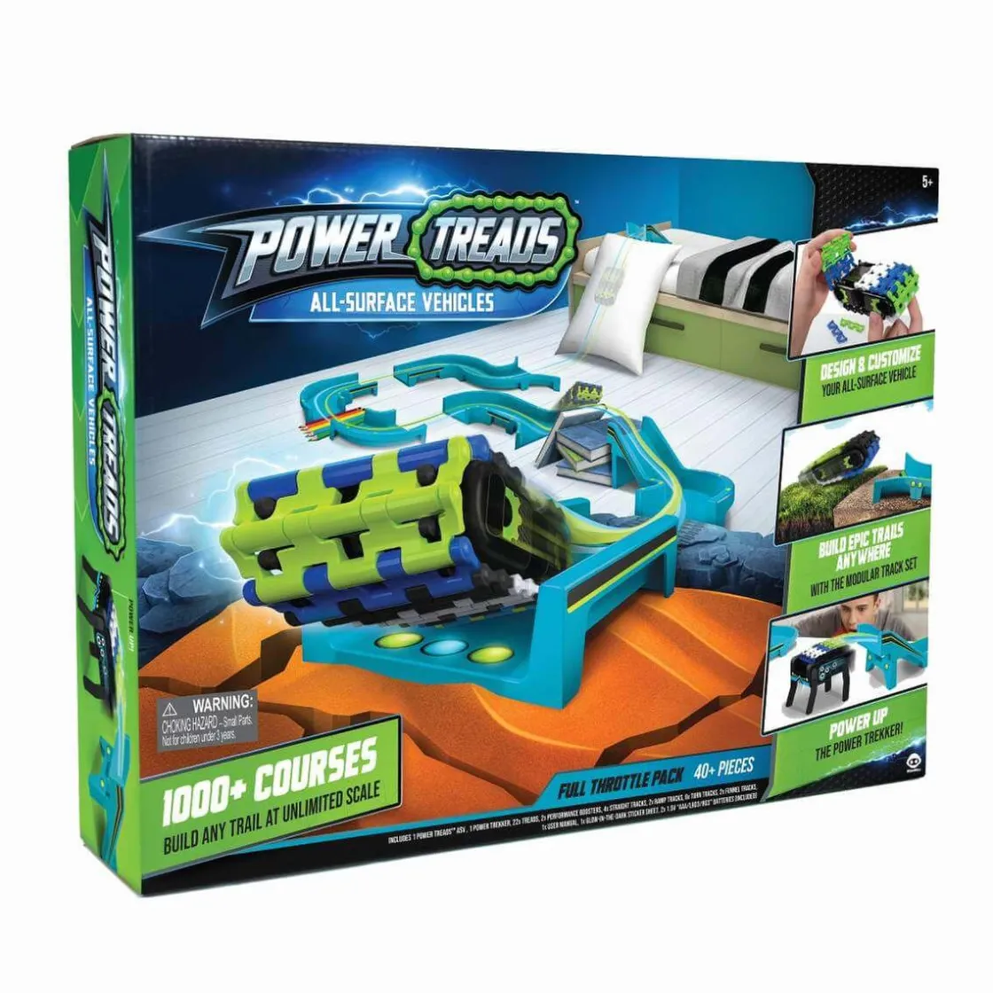 NEW ADVENTURES LLC Set Power Treads* Vehículos Y Circuitos