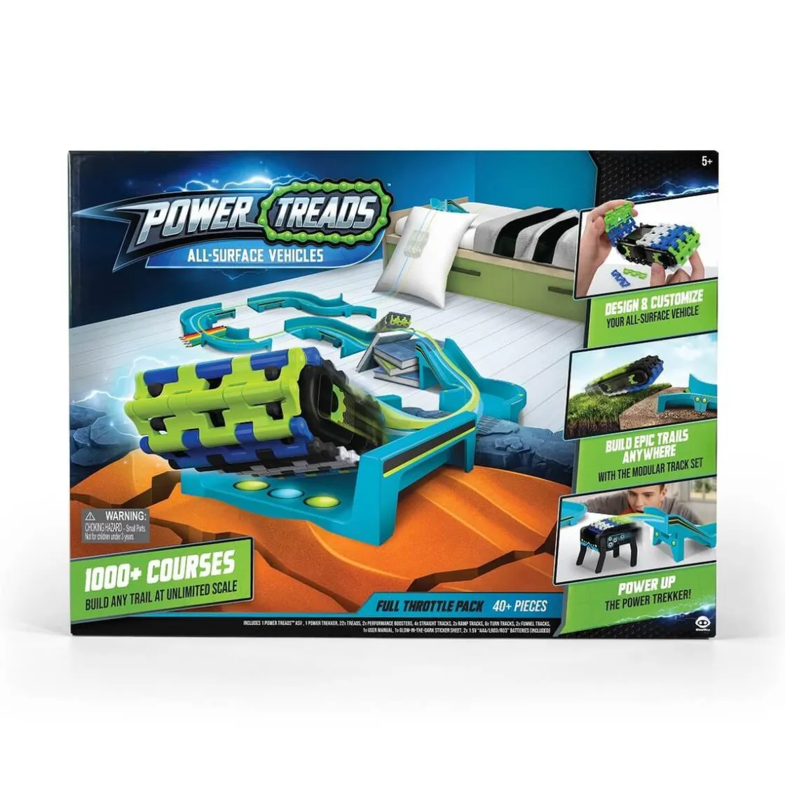 NEW ADVENTURES LLC Set Power Treads* Vehículos Y Circuitos