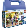 EDUCA BORRAS Set progresivo de 4 puzzles en maleta Spidey y sus increíbles amigos ㅤ* Juegos Y Puzzles