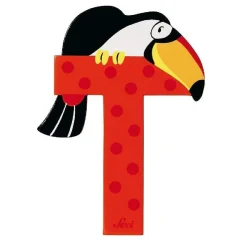 PRENATAL Sevi - Letra T de madera (varios colores)