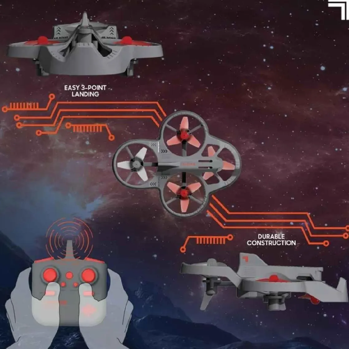 TOYS "R" US Sharper Image - Dron X-treme* Vehículos Y Circuitos