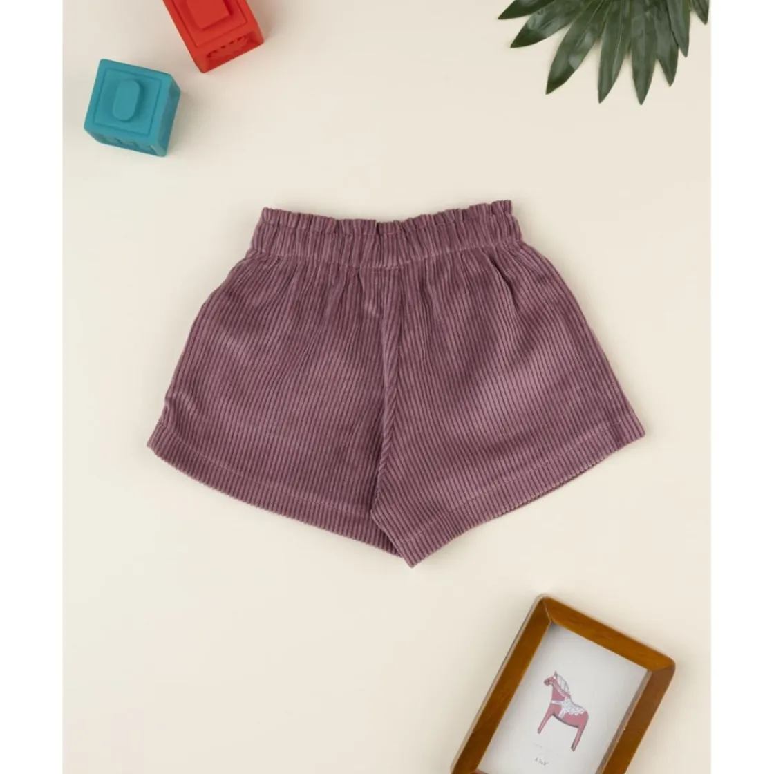 Prenatal Shorts de pana rosa antiguo para niña* Niña·Bebé Niña 3-36 Meses|Bebé Niña 3-36 Meses·Vaqueros, Pantalones Y Petos
