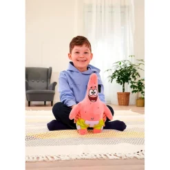 SIMBA TOYS Simba - Bob Esponja - Peluche suave de 35cm con relleno 100% reciclado, oficial de Bob Esponja ㅤ* Coleccionables Y Mini Mundos