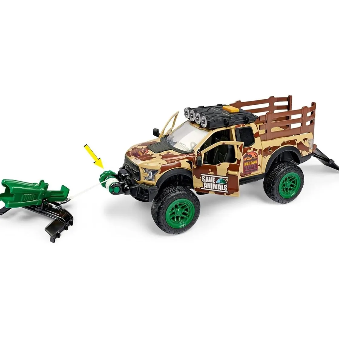 TOYS "R" US Simba - Set de Guardabosques del Parque Salvaje con Efectos Sonoros ㅤ* Vehículos Y Circuitos