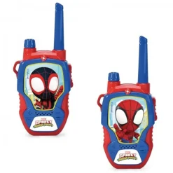 SIMBA TOYS Simba - Walkie Talkie Spidey, 2 unidades con alcance de 100m ㅤ* Coleccionables Y Mini Mundos