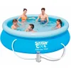 BEST WAY Sizzlin Cool - Set Piscina 305 con Depuradora