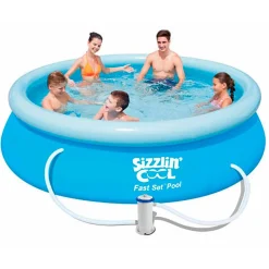 BEST WAY Sizzlin Cool - Set Piscina 305 con Depuradora