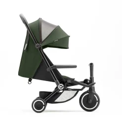 SMARTRIKE Traveler Forest Green – Silla de paseo / Triciclo 4-en-1