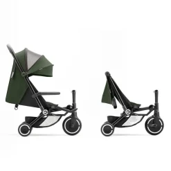 SMARTRIKE Traveler Forest Green – Silla de paseo / Triciclo 4-en-1