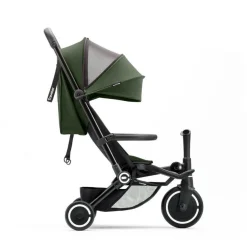 SMARTRIKE Traveler Forest Green – Silla de paseo / Triciclo 4-en-1