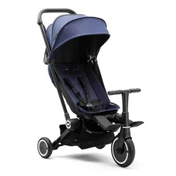 SMARTRIKE Traveler Midnight Blue – Silla de paseo / Triciclo 4-en-1