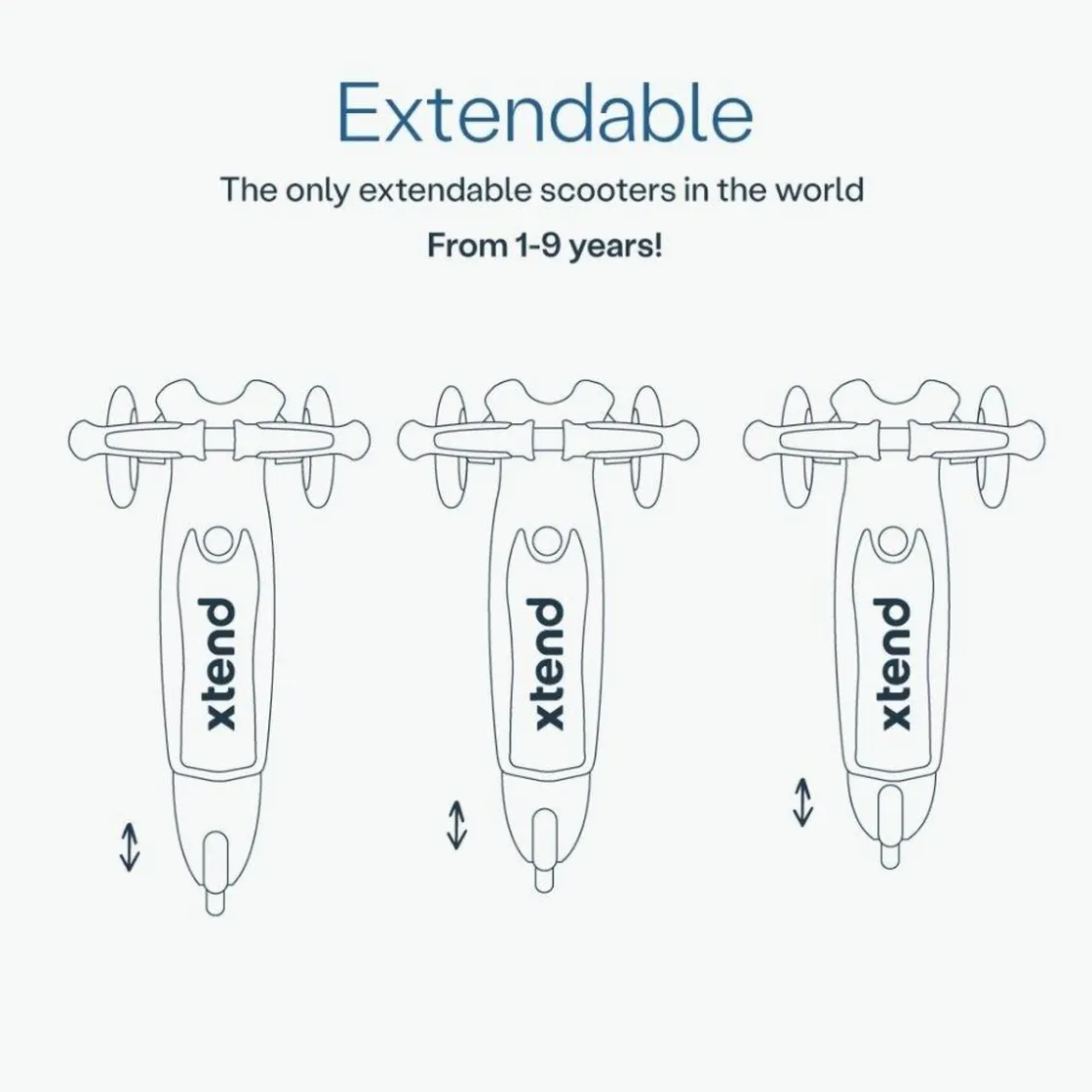 SMARTRIKE Xtend Mini+ Ocean Blue