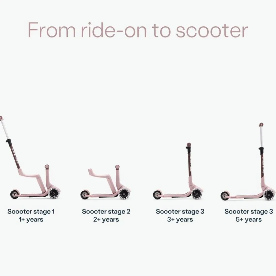 SMARTRIKE Xtend Mini-Ride Coral Pink