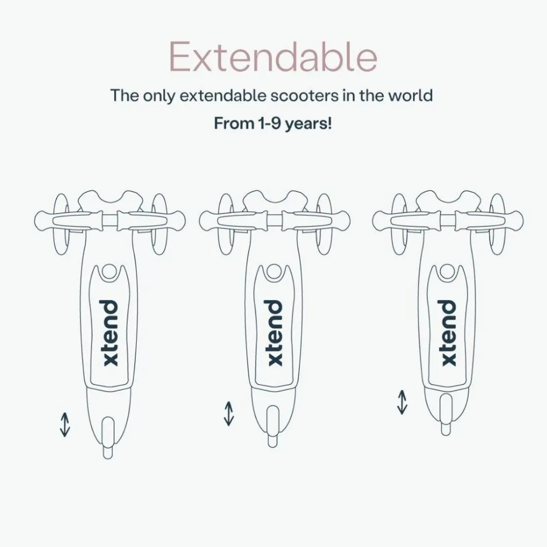 SMARTRIKE Xtend Mini-Ride Coral Pink