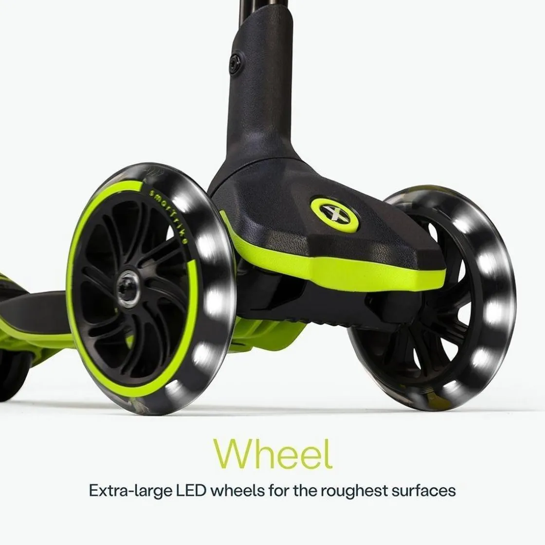 SMARTRIKE Xtend Scooter Lime – Patinete evolutivo