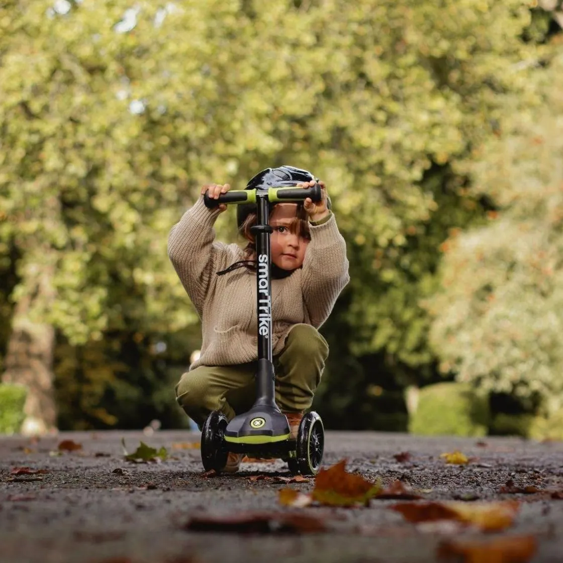 SMARTRIKE Xtend Scooter Lime – Patinete evolutivo