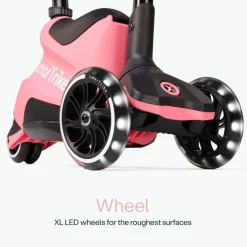 SMARTRIKE Xtend Scooter+Ride On Salmon Pink