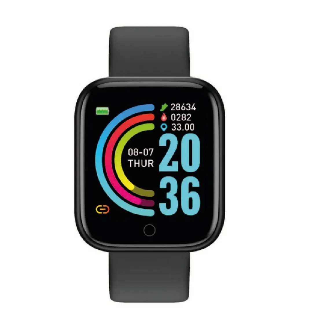 KLACK EUROPE Smartwatch Reloj inteligente L8 Negro