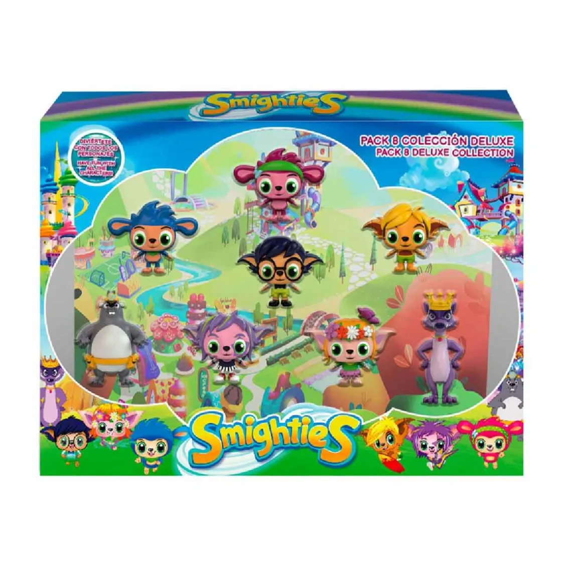 BIZAK Smighties - Pack 8 colección deluxe