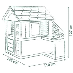 SMOBY - Casa Nature con Cocina* Casas