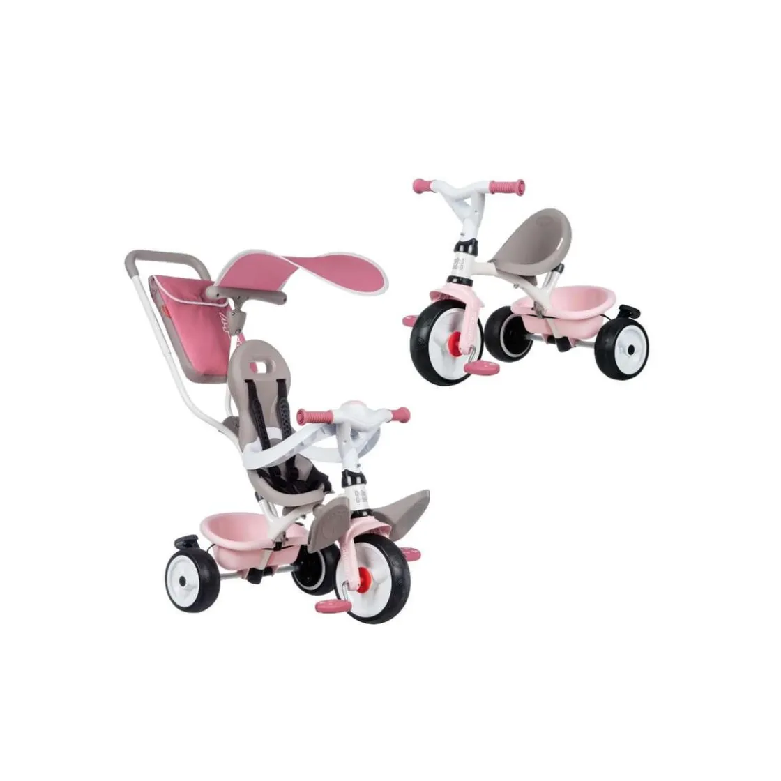 SMOBY - Triciclo Baby Balade Plus rosa