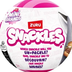 ZURU Snackles Surprise Ball Peluche Sorpresa en Cápsula (Varios modelos) ㅤ