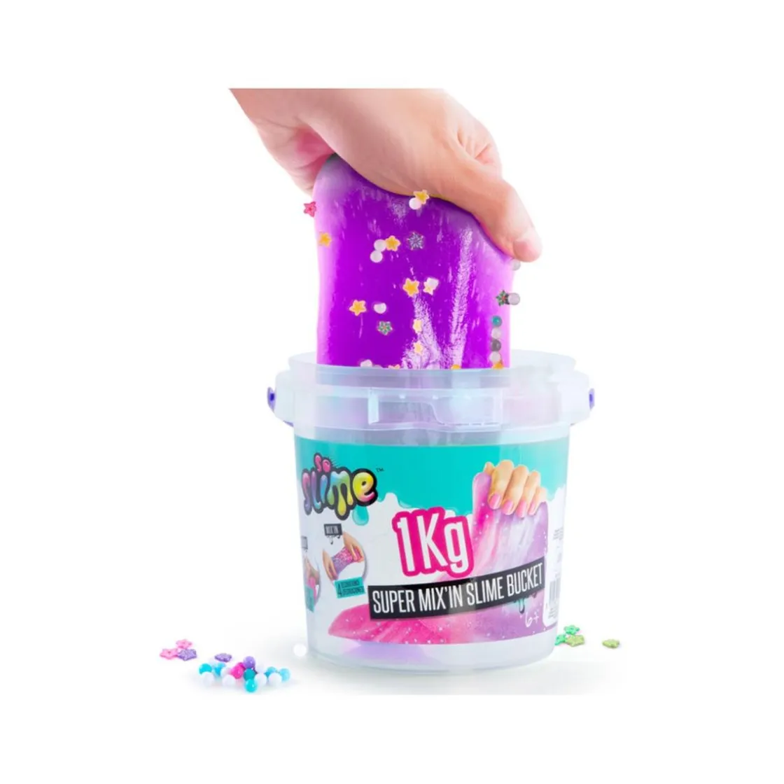 CANAL TOYS So Slime - Cubo slime con decoraciones (varios colores)