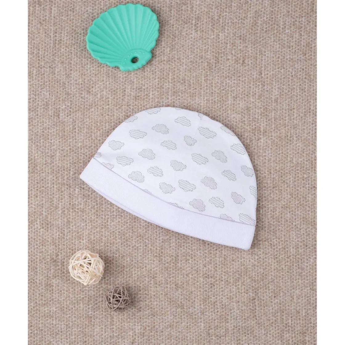 Prenatal Sombrero unisex nubes