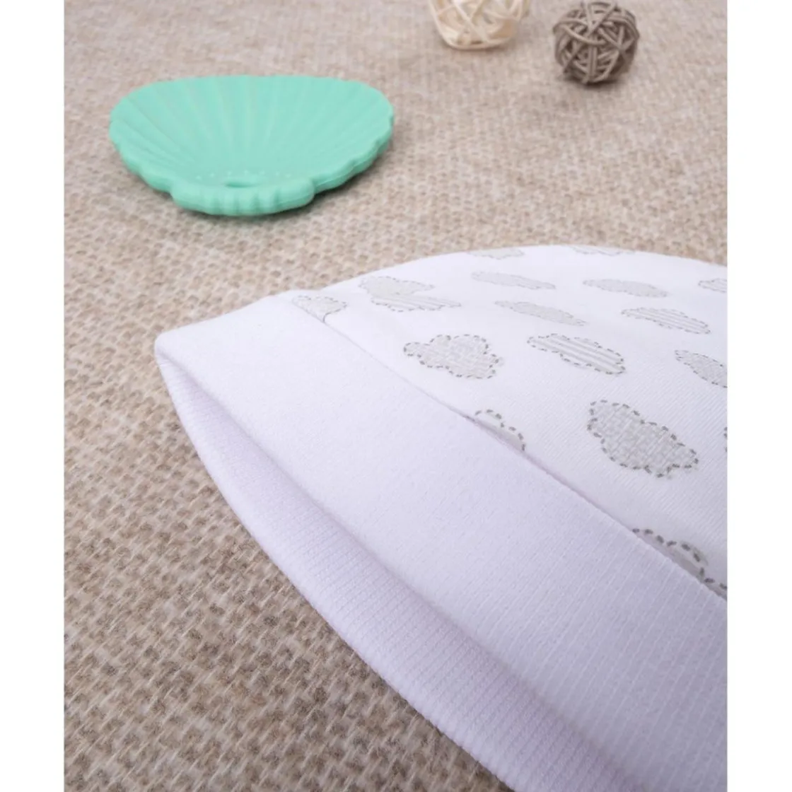 Prenatal Sombrero unisex nubes