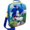SONIC - Mochila Preescolar 32 cm 3D* Material Escolar