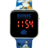 KIDS EUROSWAN S.L. Sonic - Reloj LED Sega de Sonic the Hedgehog ㅤ