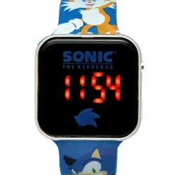 KIDS EUROSWAN S.L. Sonic - Reloj LED Sega de Sonic the Hedgehog ㅤ