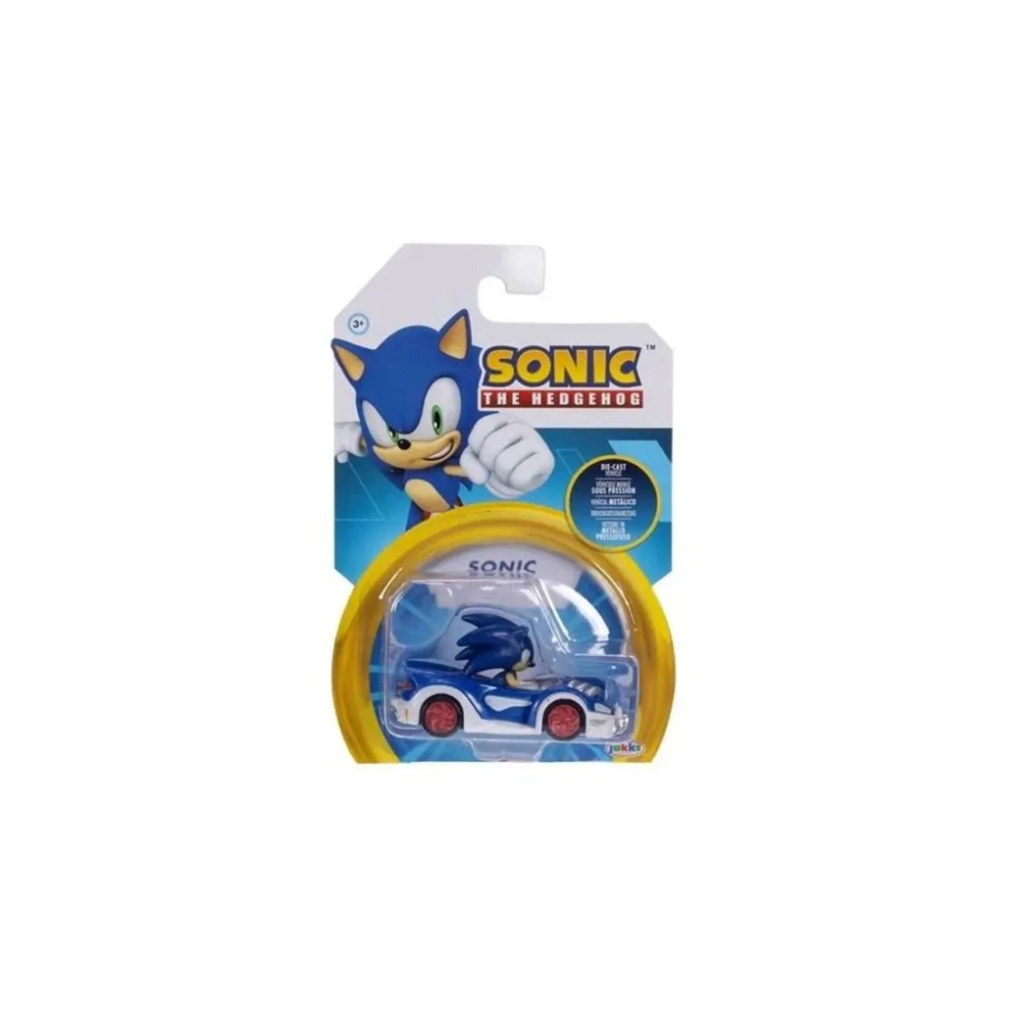 JAKKS PACIFIC Sonic the Hedgehog - Minivehículo coleccionable serie 7 (Varios modelos)