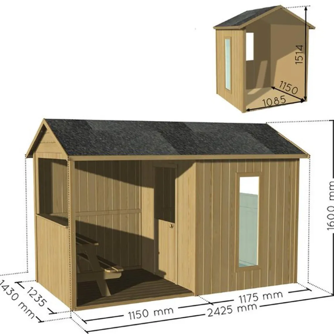 SOULET - Casita de madera Jazz* Casas