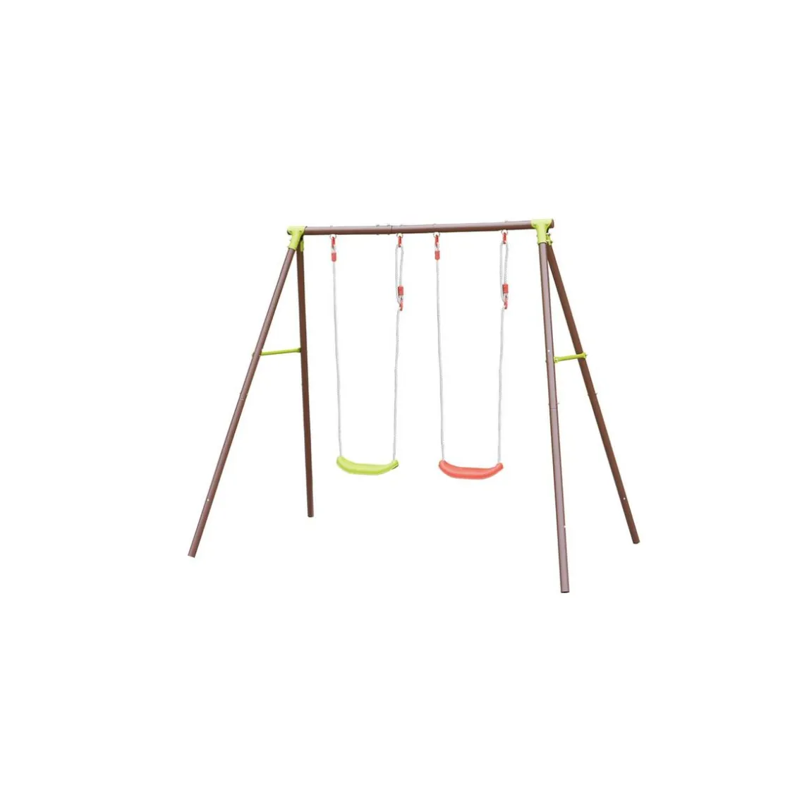 SOULET - Columpio de acero Acier Malo 2 balancines