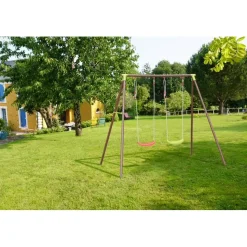 SOULET - Columpio de acero Acier Malo 2 balancines