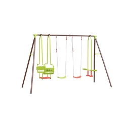 SOULET - Columpio de acero Acier 2B1CL1V* Columpios