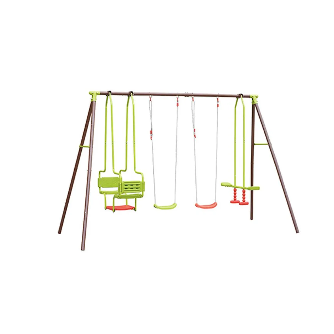 SOULET - Columpio de acero Acier 2B1CL1V* Columpios