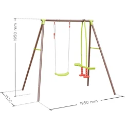 SOULET - Columpio de acero Acier 1B1V