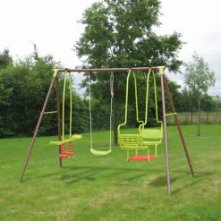 SOULET - Columpio de acero Acier 1B1V1CL* Columpios