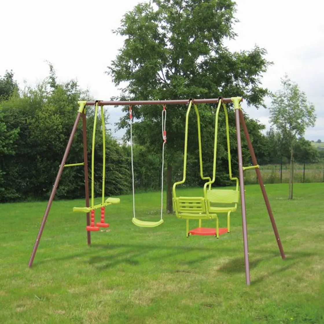 SOULET - Columpio de acero Acier 1B1V1CL* Columpios