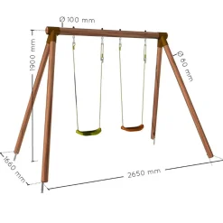 SOULET - Columpio de madera Alizee* Columpios