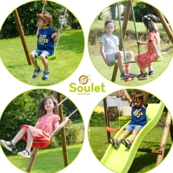 SOULET - Columpio de madera Figue* Columpios