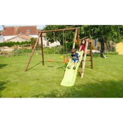 SOULET - Columpio de madera Menthe* Columpios