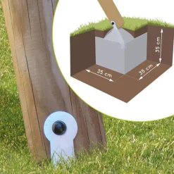 SOULET - Columpio de madera Menthe* Columpios